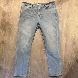 Frame Blue Denim Pants